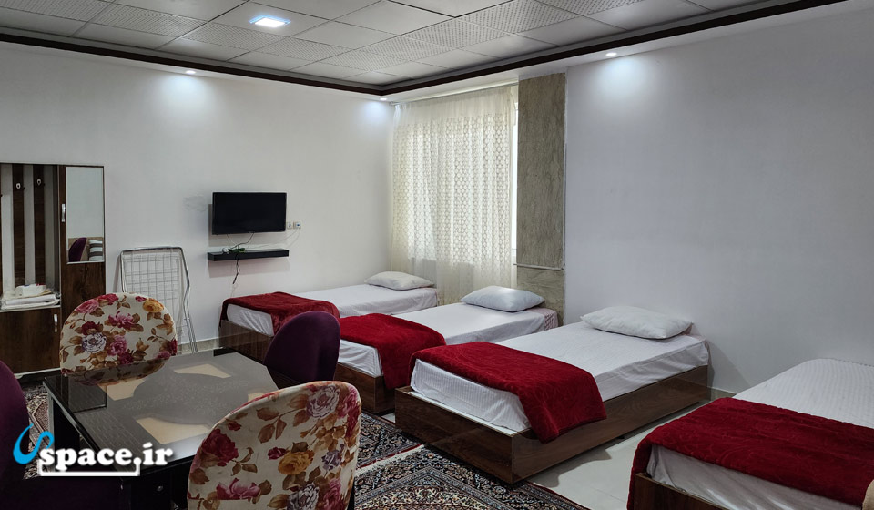 نمای داخلی اتاق 5 تخته هتل آپارتمان متین - مشگین شهر