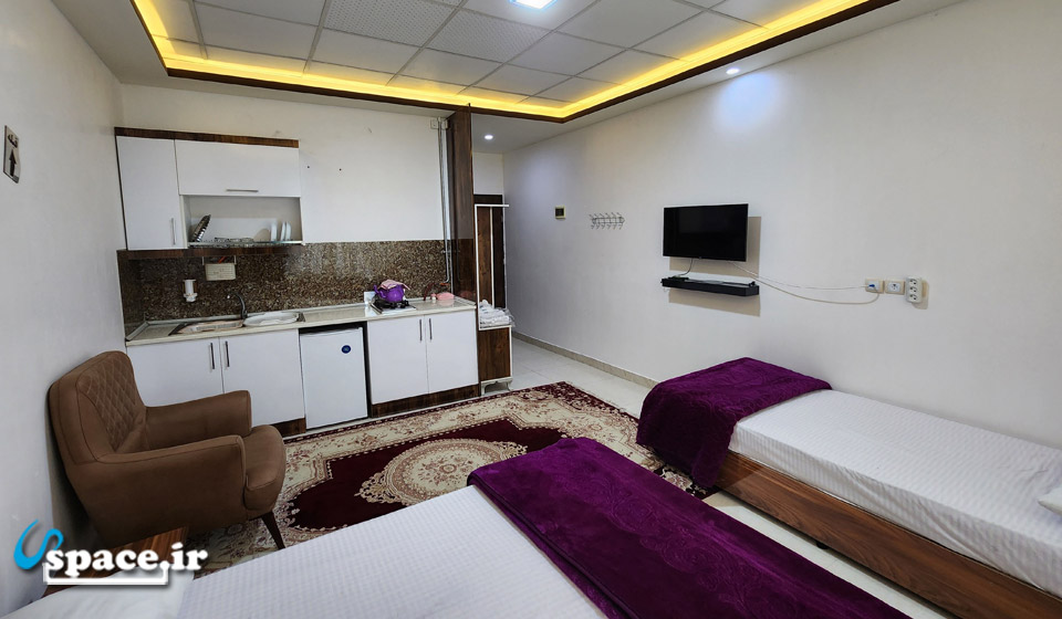 نمای داخلی اتاق 3  تخته هتل آپارتمان متین - مشگین شهر